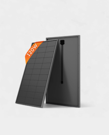 120W N-Type TOPCon Solar Panel 12V All-Black