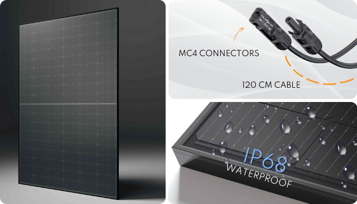 400W solar panel benefits