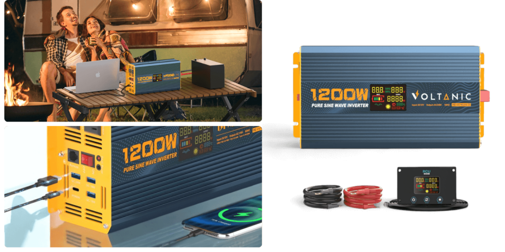 inverter 1200w features