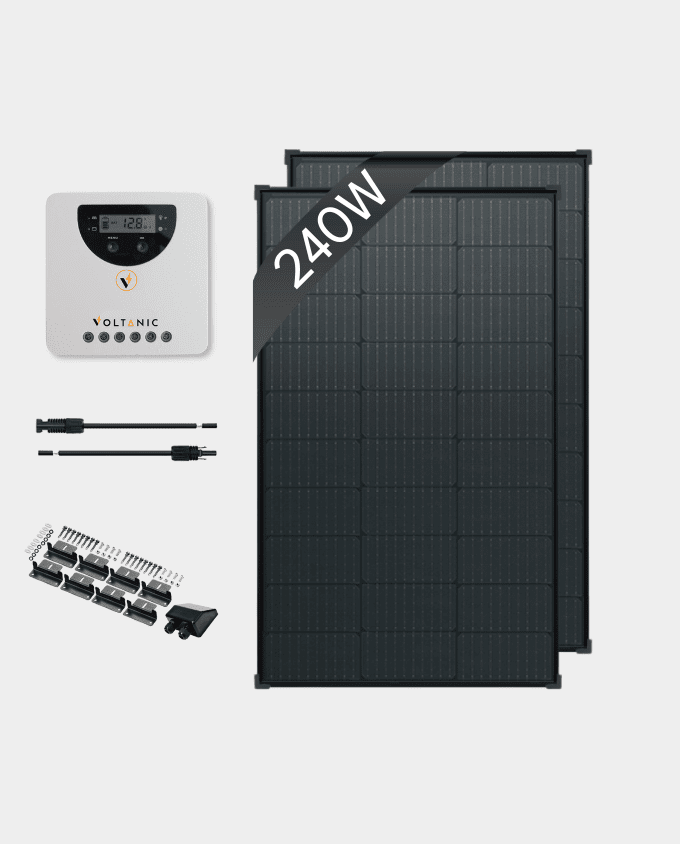 Solar Panel Kits for Sheds UK Voltanic Solar