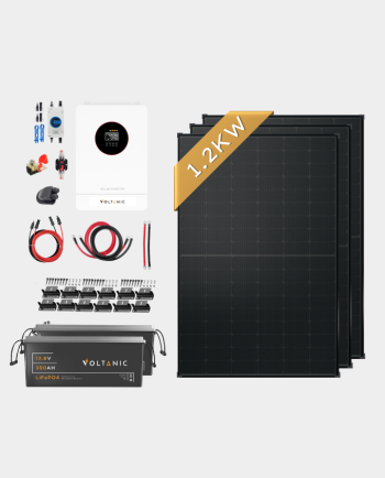 Deluxe XL 1.2kW Solar System with 4.2kW Hybrid Inverter 24V