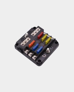 6 Way Fuse Box l Blade Fuse Board Block with LED Indicator