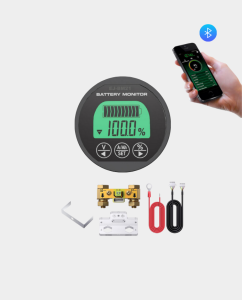 Battery Monitor and Shunt With Bluetooth 500A 12V/24V/48V